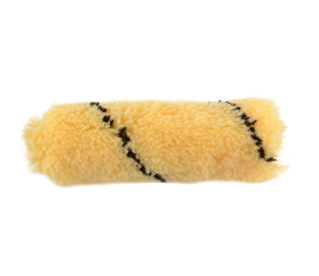 Diferentes tipos de rodillos de pintura.